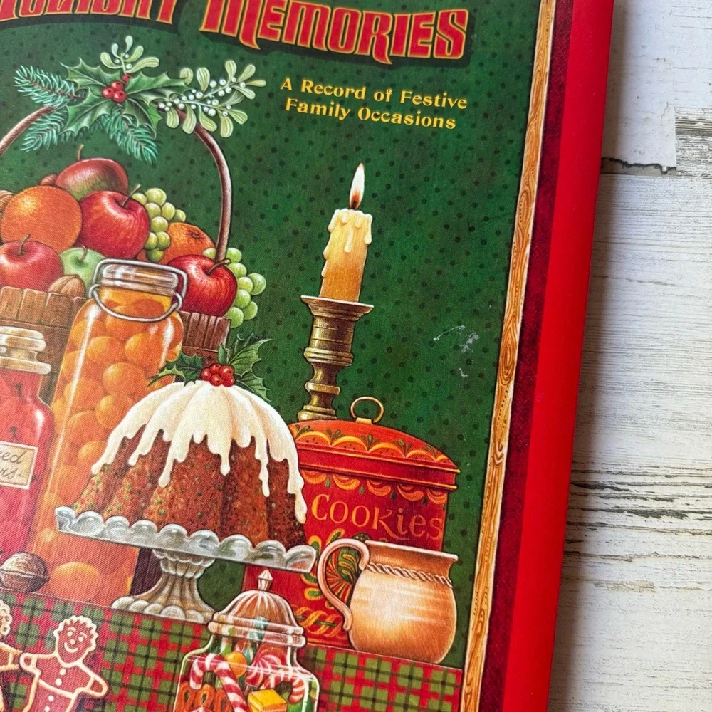 Vintage Hallmark Holiday Memories Album Scrapbook Memory Book Unused NOS NWOT